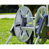 Тележка для шлангов металлическая GARDENA AQUAROLL M с комплектом для полива 18542-20.000.00